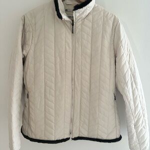 Pacific Trail Women's Cream Quilted Jacket